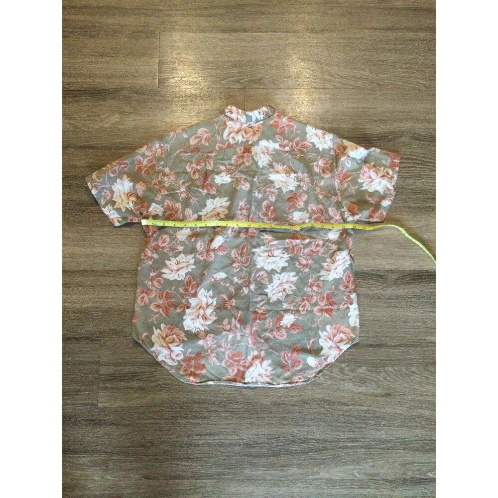 VTG Banana Republic Safari & Travel Clothing Co. Button-Up Linen Shirt Sz XS - Picture 3 of 5